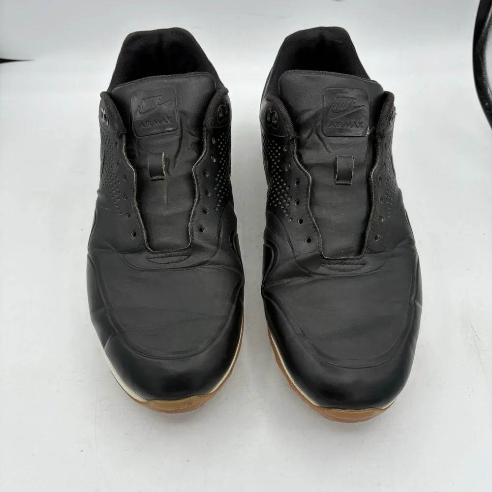 Nike Gold Shoes Mens Size 11 Air Max 1 G Black Gum No Laces